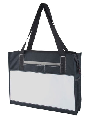 BAGANDTOTE Polyester Custom Poly Zippered Tote Bag