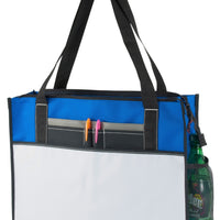 BAGANDTOTE Polyester Custom Poly Zippered Tote Bag