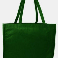 BAGANDTOTE Polyester FOREST GREEN Promotional Large Size Non-Woven Tote Bag