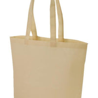 BAGANDTOTE Polyester KHAKI Polypropylene Cheap Tote Bag for Grocery