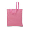 BAGANDTOTE Polyester LIGHT PINK Cheap Tote Bags/Polyester Tote Bags