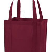 BAGANDTOTE Polyester MAROON Non-Woven Polypropylene Grocery Shopping Bag