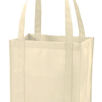 BAGANDTOTE Polyester NATURAL Non-Woven Polypropylene Grocery Shopping Bag
