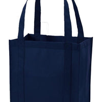 BAGANDTOTE Polyester NAVY Non-Woven Polypropylene Grocery Shopping Bag