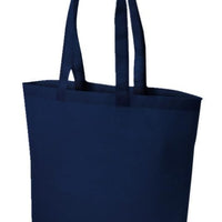 BAGANDTOTE Polyester NAVY Polypropylene Cheap Tote Bag for Grocery