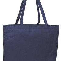 BAGANDTOTE Polyester NAVY Promotional Large Size Non-Woven Tote Bag
