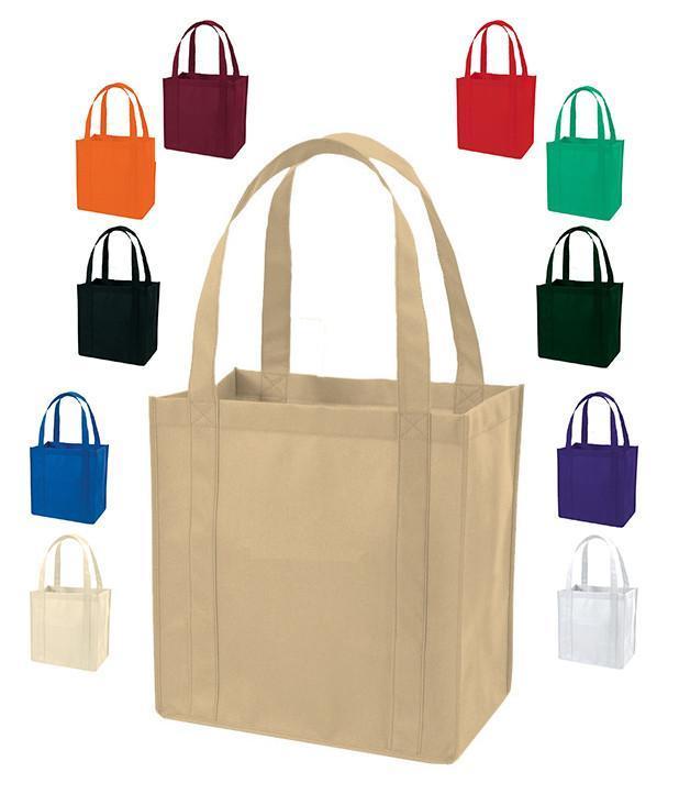 Non-Woven Polypropylene Grocery Shopping Bag | BAGANDTOTE.COM