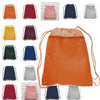 BAGANDTOTE Polyester Polyester Cheap Drawstring Bags with Front Pocket
