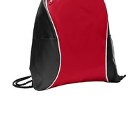 BAGANDTOTE Polyester RED Fast Break Cinch Pack