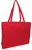 BAGANDTOTE Polyester RED Promotional Large Size Non-Woven Tote Bag