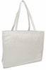 BAGANDTOTE Polyester WHITE Promotional Large Size Non-Woven Tote Bag