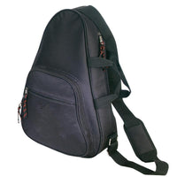 BAGANDTOTE SLING BAG BLACK Deluxe Body Sling Backpack