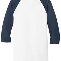Custom Adult Dryblend 3/4 Sleeve Raglan T-Shirt  5700