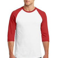 Custom Adult Dryblend 3/4 Sleeve Raglan T-Shirt  5700