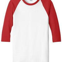 Custom Adult Dryblend 3/4 Sleeve Raglan T-Shirt  5700