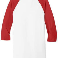 Custom Adult Dryblend 3/4 Sleeve Raglan T-Shirt  5700