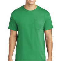 Custom Heavy Cotton T-Shirt With Pocket   5300