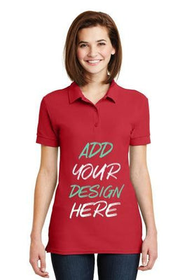 Custom Ladies' Double Piqué Sport Shirt
