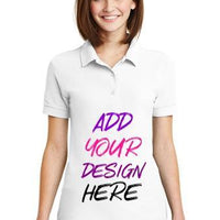 Custom Ladies' Double Piqué Sport Shirt