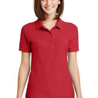 Custom Ladies' Double Piqué Sport Shirt