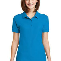 Custom Ladies' Double Piqué Sport Shirt