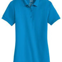 Custom Ladies' Double Piqué Sport Shirt