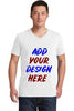 Custom t-Shirt  Softstyle V-Neck T   64V00