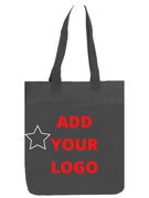 BAGANDTOTE TOTE BAG Custom Poly Tote Bag Dual Carrying Handles