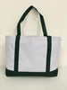 BAGANDTOTE TOTE BAG FOREST GREEN Grocery Shopping Tote Bag With Large Outside Pocket