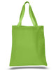 BAGANDTOTE TOTE BAG LIME GREEN High Quality Promotional Canvas Tote Bags