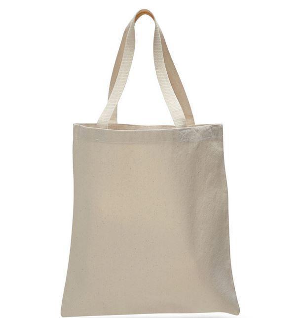 White Canvas Tote Bag