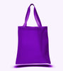BAGANDTOTE TOTE BAG PURPLE High Quality Promotional Canvas Tote Bags