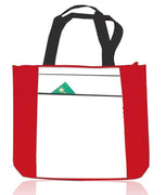 BAGANDTOTE TOTE BAG RED LOW PRICE ZIPPERED POLYESTER TOTE BAG