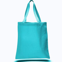 BAGANDTOTE TOTE BAG TURQUOISE High Quality Promotional Canvas Tote Bags